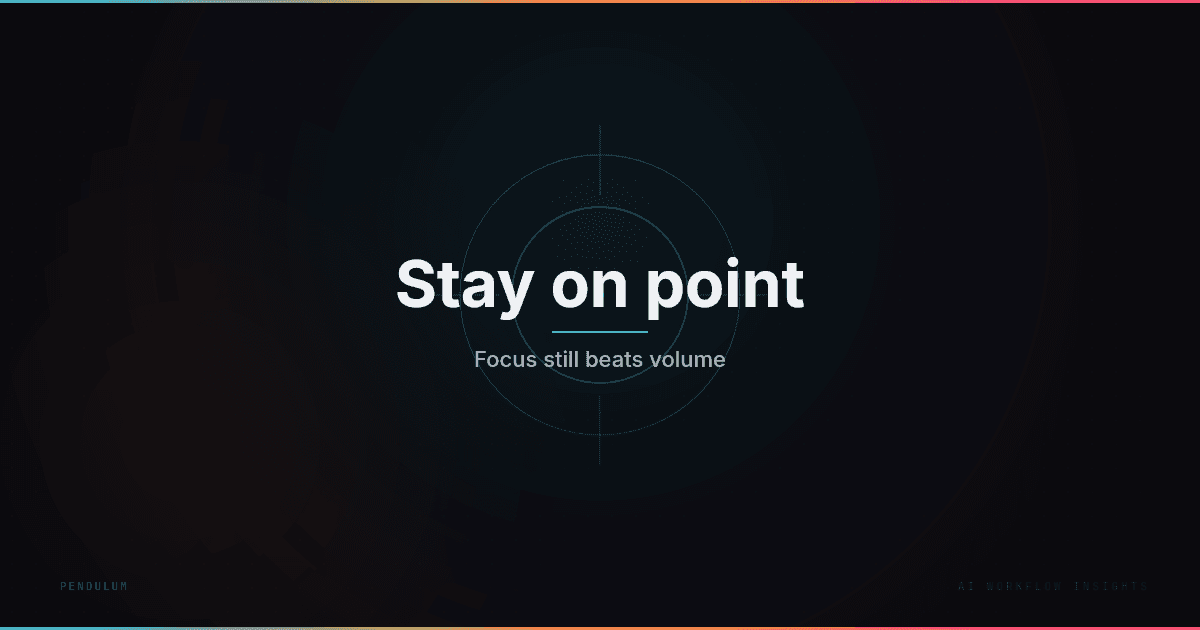 Stay On Point